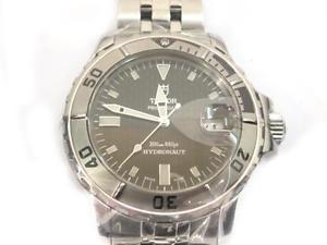 Auth Tudor Stainless Steel Hydronaut Watch Silver Free Shipping