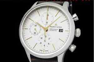 Auth MauriceLacroix Les Classic LC6058 Skeleton SS Auto Men's Watch(S Z6374)