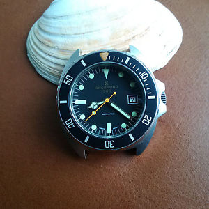 Vintage Scubapro 500 Divers/Diving Watch w/Mint Dial,Original ISO Band,ETA 2784