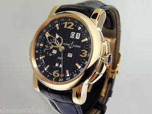 Ulysse Nardin GMT Perpetual 326-60/62 18k Rose Gold 42mm Black Dial $45,800 BNIB