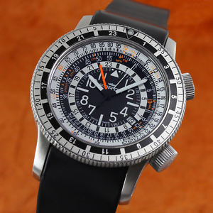 FORTIS B 47 CALCULATOR GMT AUTOMATIK HERRENUHR 3 ZONEN STAHL LP: 2870,- EURO