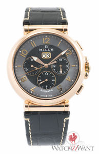 Milus Zetios Chronograph ZETC 400 Automatic Big Date 18K Rose Gold Ref ZETC-ZP01