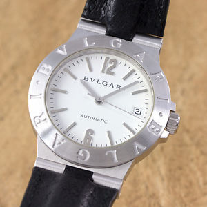 BVLGARI DIAGONO 18K (0,750) WEISSGOLD AUTOMATIK HERRENUHR LCW35G VP: 16700,- EUR