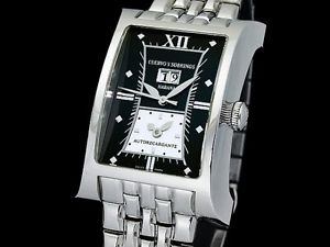 Auth CUERVO Y SOBRINOS Ref.A2451 SS Auto Men's Watch(S A44810)