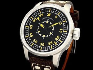 Auth AZIMUTH Miritare Hunter case AL1BUY48SB SS Hand-Winding Men's (S A45488)