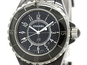 CHANEL J12 Ceramic Quartz Ladies Watch H0682 (BF097975)