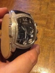 invicta mens watch - ALL DIAMOND!! Perfect For Valentines Day!!!  This Shines!!