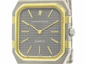 Polished AUDEMARS PIGUET Royal Oak 18K Gold Steel Quartz Mens Watch (BF092998)