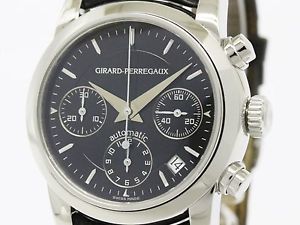 Polished GIRARD PERREGAUX Chronograph LTD Edition in Japan Watch 8020 (BF092244)