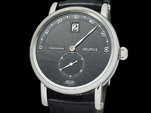 Auth CHRONOSWISS Delphis CH1423 SS Auto Men's Watch(S A48091)