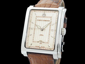 Auth CUERVO Y SOBRINOS Purominente A1015 130th Anniversary Men's(S A47994)