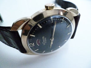 Jaeger Le Coultre Power Reserve 14K Gold Powermatic 1953