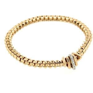 FOPE armband WILD ROSE naturaldiamanten 0,12 - 316b bbrrm r