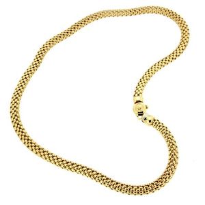 FOPE Halskette Masai gelbgold 18 kt - 591c