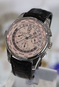 GIRARD PERREGAUX - World Time Financial Chronograph F.T.C. Ref. 49805 Box Papers