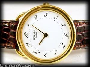 HERMES Arceau Gelbgold 18Kt weiss Ref. 6108702. NEU!