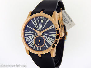 Ladies Roger Dubuis Excalibur DBEX0274 18k Rose Gold Automatic 36mm $25,500 NIB