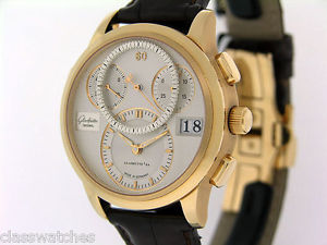 Glashutte Original PanoMatic Chrono 18K Rose Gold Ref 95-01-01-01-04 $51,600 NIB