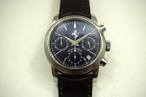 GIRARD PERRAGAUX 8020 CHRONOGRAPH MADE FOR FERRARI STAINLESS STEEL DATES 1990'S!