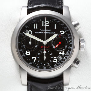 GIRARD PERREGAUX UHR FERRARI F300 Ref 8020 TITAN CHRONOGRAPH AUTOMATIK Herrenuhr