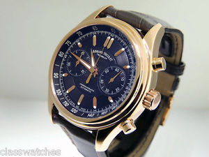 Armand Nicolet MO2 Chronograph 7144A-NR-P914NR2 18k Rose GOLD  23,500 LNIB