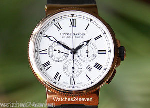Ulysse Nardin Maxi Marine Chronograph Rose Gold Limited Edition, 1506-150LE-3