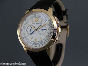 Girard-Perregaux 1966 Chronograph 40mm Rose Gold 49539-52-151-BK6A $30,800 NIB