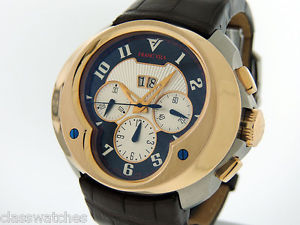Franc Vila Chronograph FVa8 Grand Date 18k Gold/Ti "Esprit Unique" $38,500 LNIB