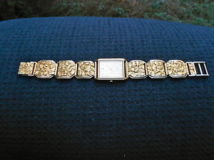 Alaskan Gold Nugget Watch 24K