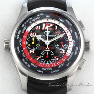GIRARD PERREGAUX WORLD TIME 49800 WWTC FERRARI F1 053 CHRONOGRPAH TITAN