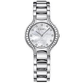 Ebel Beluga Mini Diamond Ladies Swiss Watch $4990 Retail 1215870