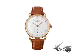 Fortis Orchestra a.m. Gold Automatic Watch, ETA 2895-2, Rose gold, Silver