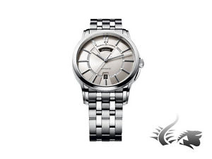 Maurice Lacroix Pontos Day/Date Automatic Watch, Silver, PT6158-SS002-13E
