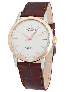 Armand Nicolet L10 Limited Edition Cuerda manual Acero/18kt Oro 8670A-AG-P670MR1