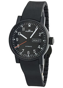 Fortis Spacematic Pilota Professionale Black 623.18.71 Si01