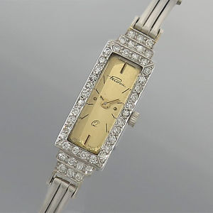 Priosa Damenarmband - Uhr  "PLATIN - DIAMANT - UHR ges. ca. 0,88ct" 950 PLATIN