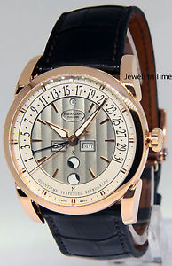 Parmigiani Tonda Quantieme Perpetuel Retrograde Watch 18k Rose Gold Box/Papers