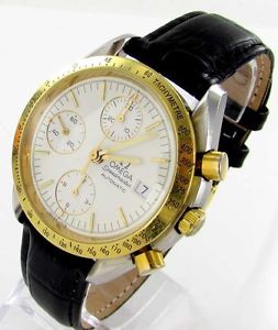 Omega Speedmaster Date Cronografo Orologio Da Uomo Automatico StahGold