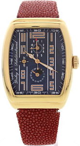 Men's Dubey & Schaldenbrand Coupe City GMT 18K Rose Gold Limited Edition
