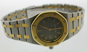 AUDEMARS PIGUET ROYAL OAK ACCIAIO ORO 30 MM MISURA MEDIA WATCH UHREN OROLOGIO