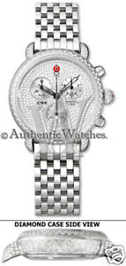 MWW03C000212 AUTHENTIC MICHELE CSX-36 ULTIMATE PAVE DIAMOND WOMENS LUXURY WATCH