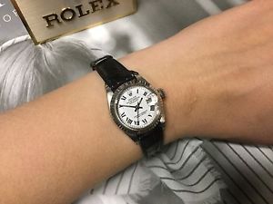 Rolex Oyster Perpetual Datejust Lady Oro Bianco Watch Uhren  Montre
