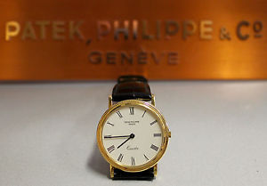 PATEK PHILIPPE CALATRAVA REF. 3744 CASSA 34 MM ORO 18 KT GOLD UHREN WATCH
