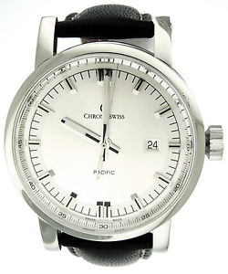 New Men Chronoswiss Grand Pacific CH2883 Automatic  Date 43mm Watch Box Papers