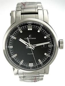 New Men Chronoswiss Grand Pacific CH2883 Automatic  Date 43mm Watch Box Papers