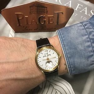 PIAGET FASI DI LUNA LIMITED EDITION GOLD 18 KT MONTRE WATCH UHREN OROLOGIO 15908