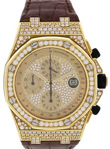 Audemars Piguet Royal Oak Off Shore 18k Yellow Gold Factory Diamond Watch