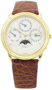 Men's Audemars Piguet Quantieme 18k Rose Gold Perpetual Calendar C75682