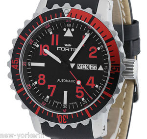 Fortis B-42 Marinemaster Day/Date Red 670.23.43 M