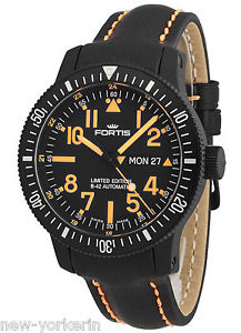 Fortis B-42 Black Mars 500 Day/Date Automatik 647.28.13 L.13 Limited Edition